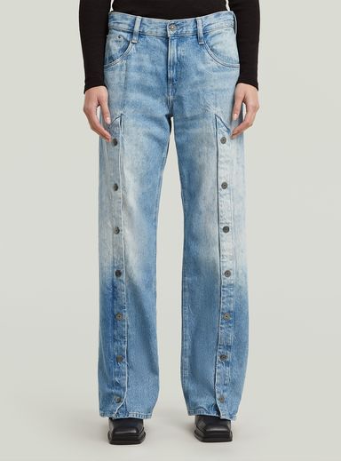 Judee Snaps Loose Jeans